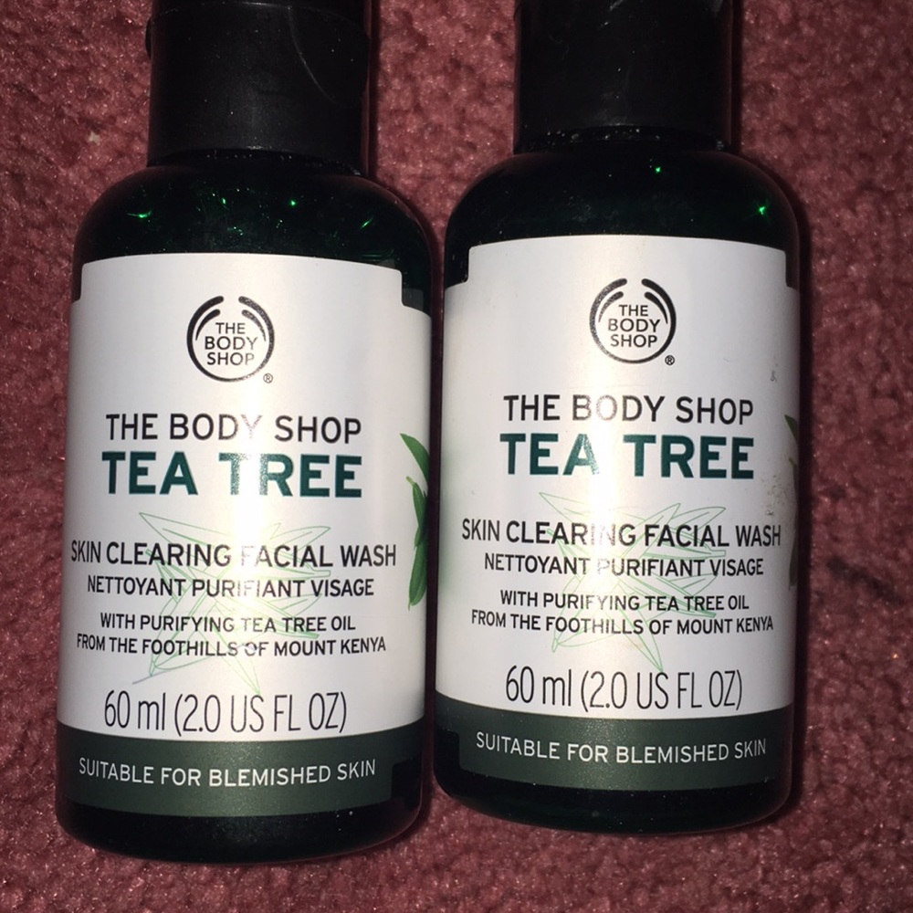 The Body Shop face wash